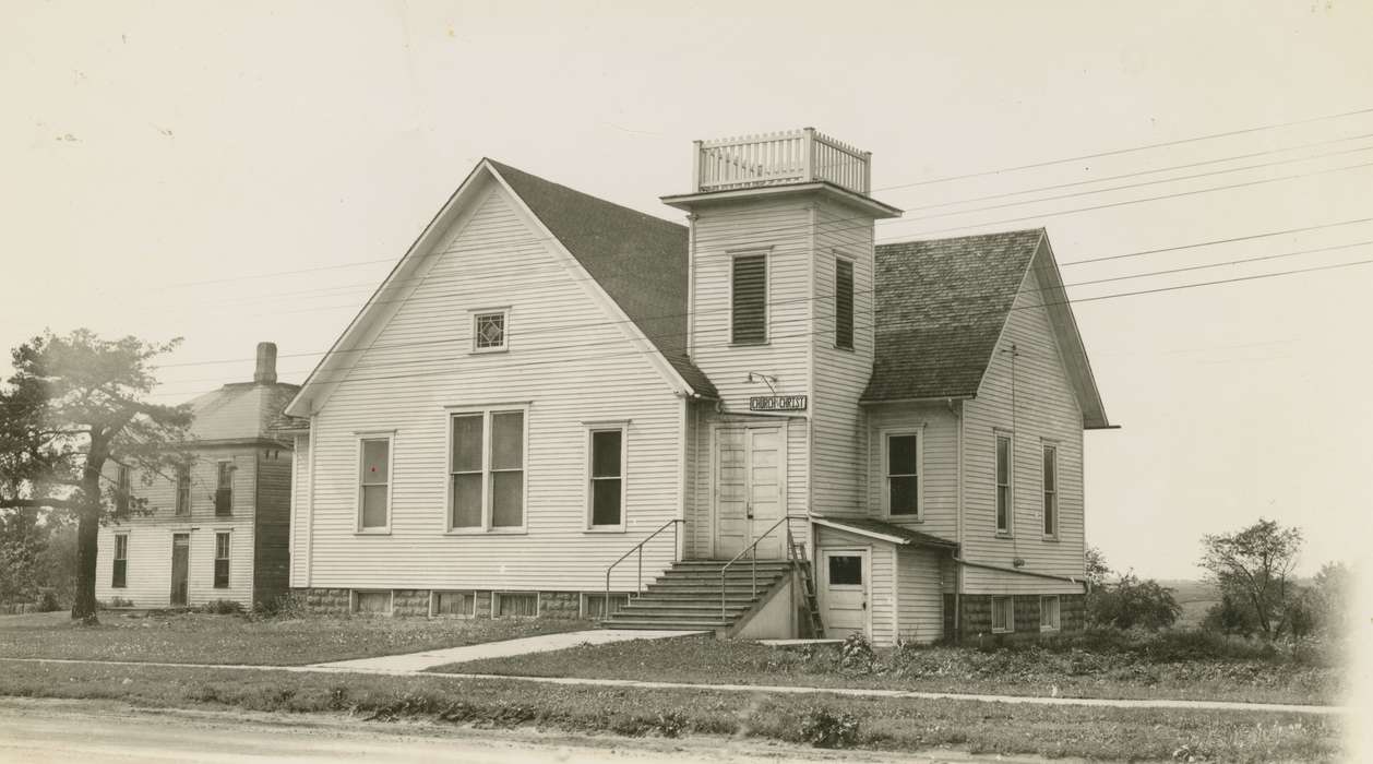 Cincinnati, IA, Cities and Towns, Iowa History, Iowa, church, history of Iowa, Stater, Connie