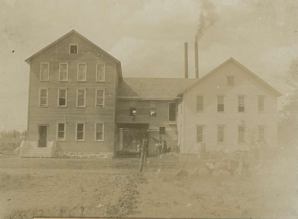 history of Iowa, Businesses and Factories, Waverly, IA, Waverly Public Library, Iowa, smoke, Iowa History, Cities and Towns