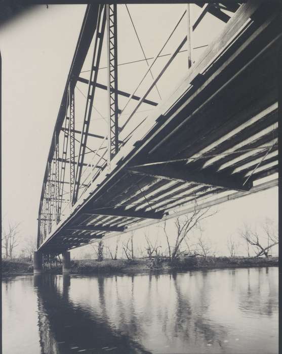 nature, bridge, Iowa History, history of Iowa, Lakes, Rivers, and Streams, Waverly, IA, river, Iowa, Landscapes, Waverly Public Library