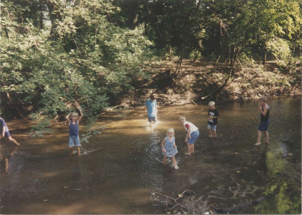 Sumner, IA, history of Iowa, Iowa, Lakes, Rivers, and Streams, Meyer, Susie, Iowa History, Children, creek, river, Leisure