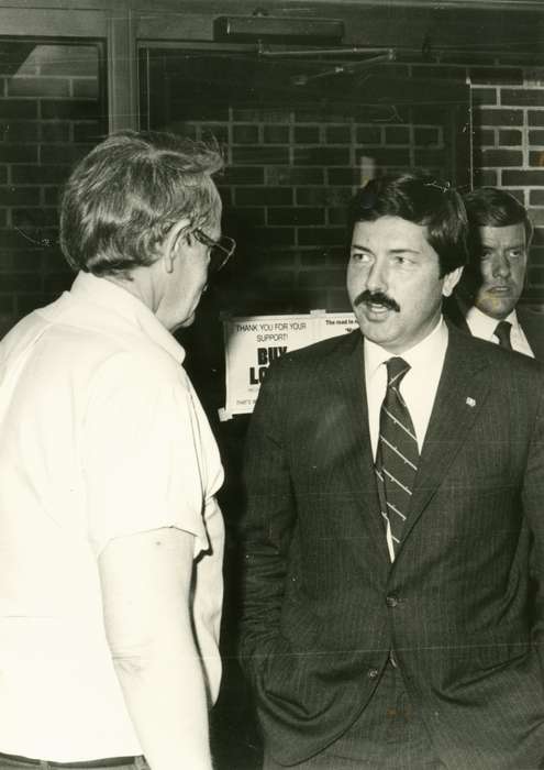 Rockwell City, IA, history of Iowa, Iowa History, Civic Engagement, politics, tie, terry branstad, Heilman, John, Iowa, mustache, pollitician, suit