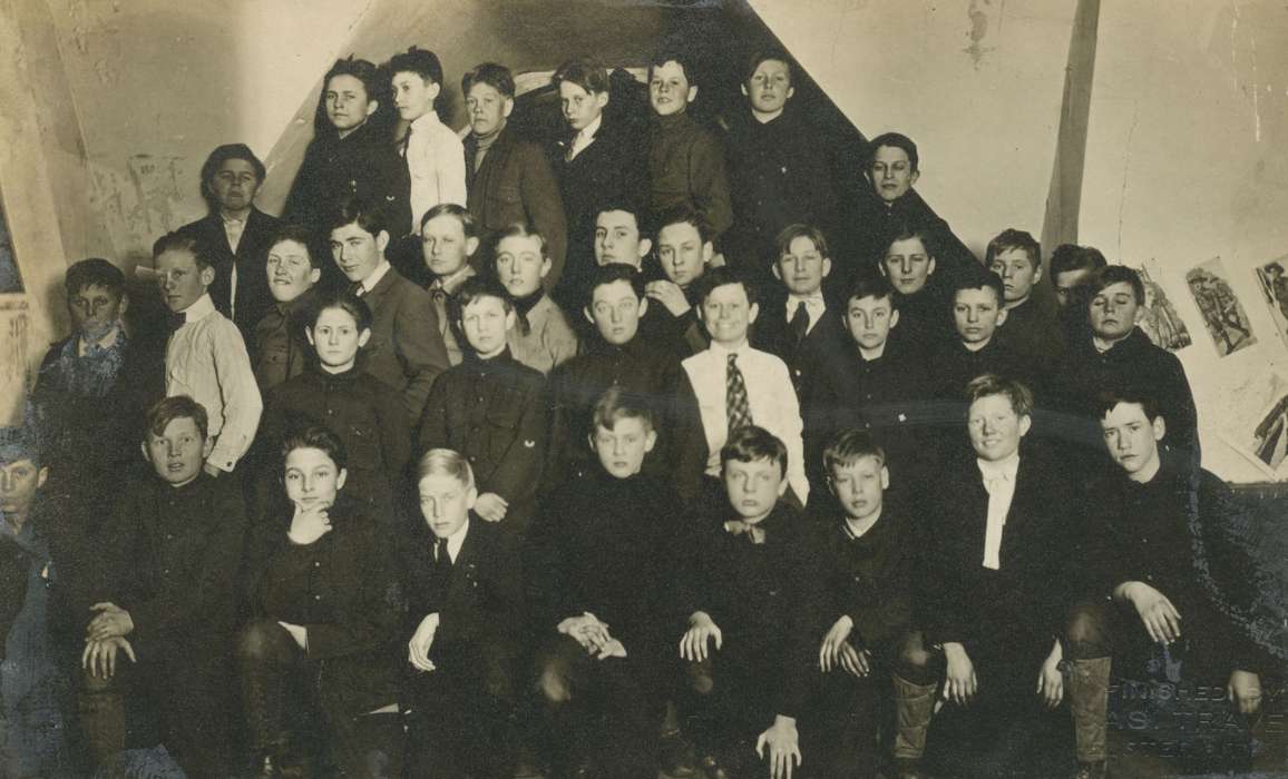 Portraits - Group, boy scouts, history of Iowa, Iowa History, Webster City, IA, Civic Engagement, Iowa, McMurray, Doug, Children