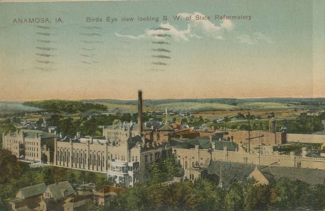 history of Iowa, Iowa, Iowa History, anamosa state penitentiary, Anamosa, IA, Prisons and Criminal Justice, Hatcher, Cecilia