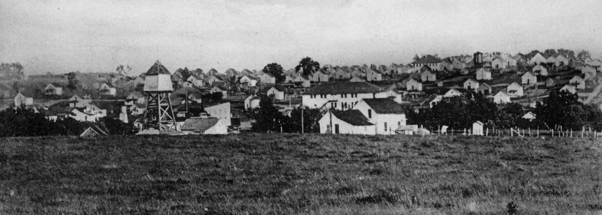 history of Iowa, Iowa History, Lemberger, LeAnn, water tower, Buxton, IA, Iowa, Cities and Towns, house