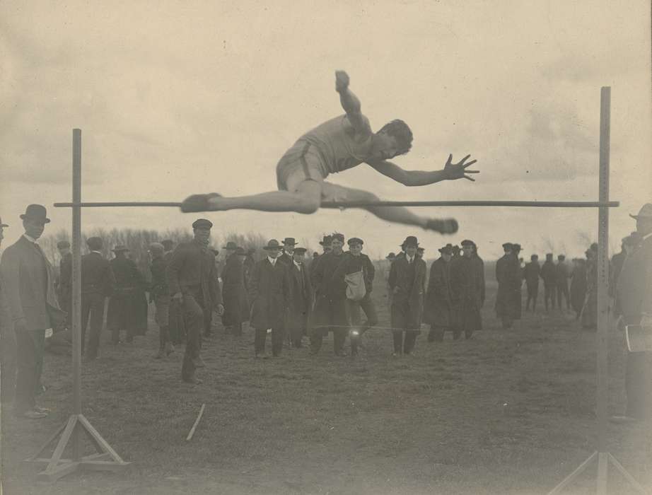 iowa state normal school, history of Iowa, Iowa, uni, Cedar Falls, IA, track and field, University of Northern Iowa Museum, high jump, Sports, Iowa History, university of northern iowa, Outdoor Recreation, Schools and Education