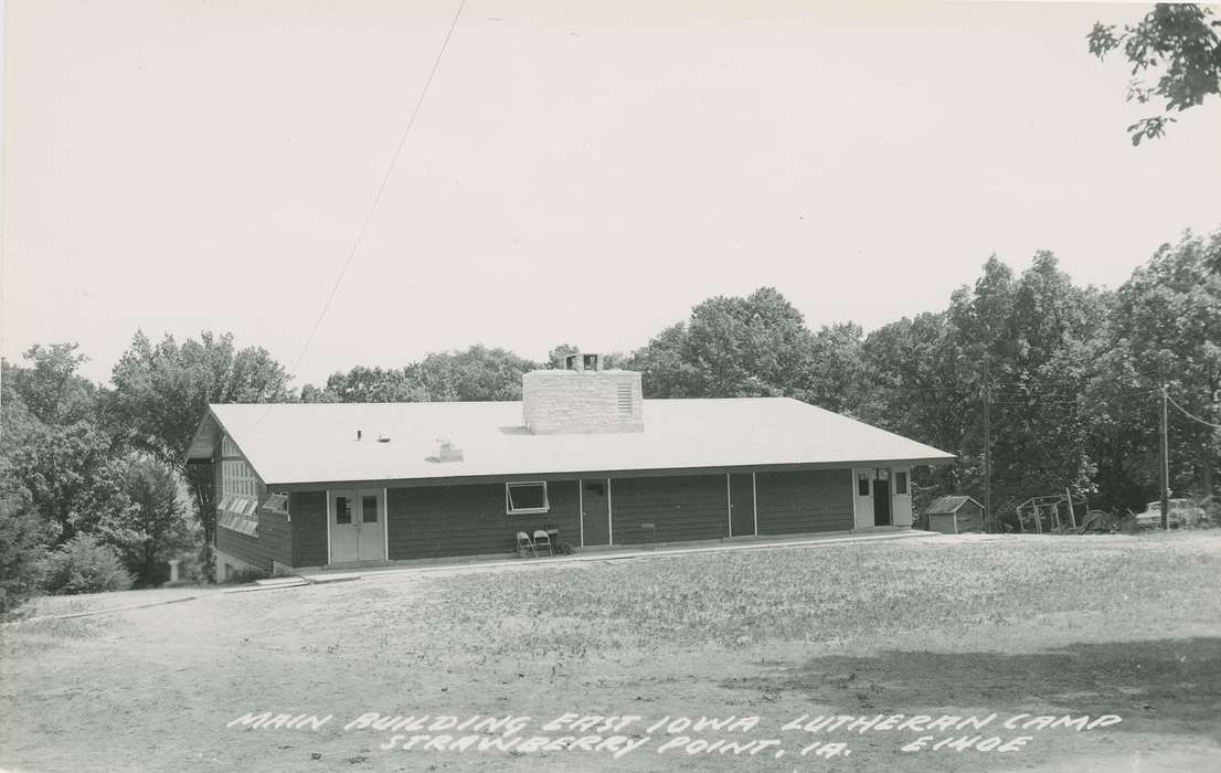 history of Iowa, Religious Structures, Iowa, camp, Strawberry Point, IA, Palczewski, Catherine, Iowa History