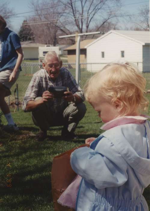 video camera, Reed, Mark, grandpa, videographer, history of Iowa, Iowa History, Families, Iowa, video, Waterloo, IA, camera, Children, Leisure