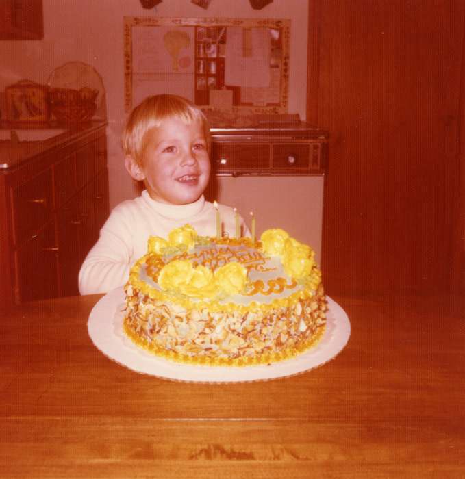 cake, history of Iowa, Guild, Allison, Iowa History, candle, birthday, Ankeny, IA, Iowa, Homes, Children, Portraits - Individual