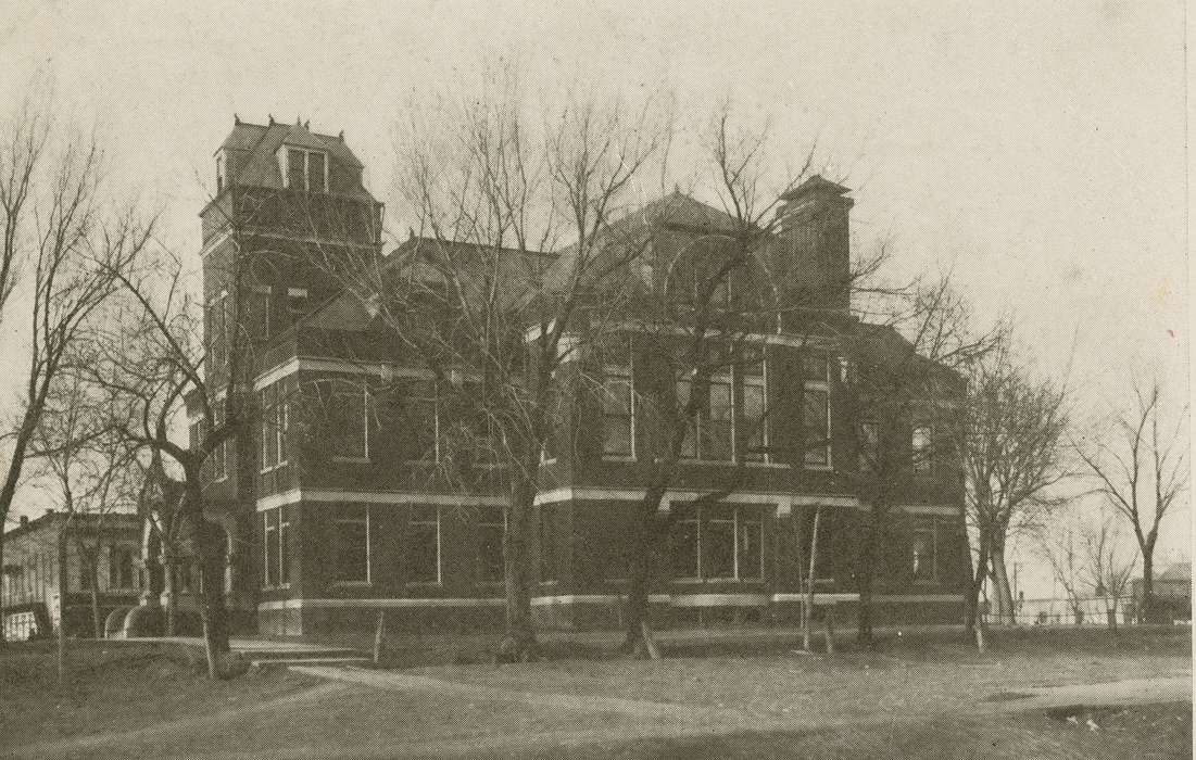 Iowa, Cities and Towns, courthouse, history of Iowa, Iowa History, Dean, Shirley, Sidney, IA