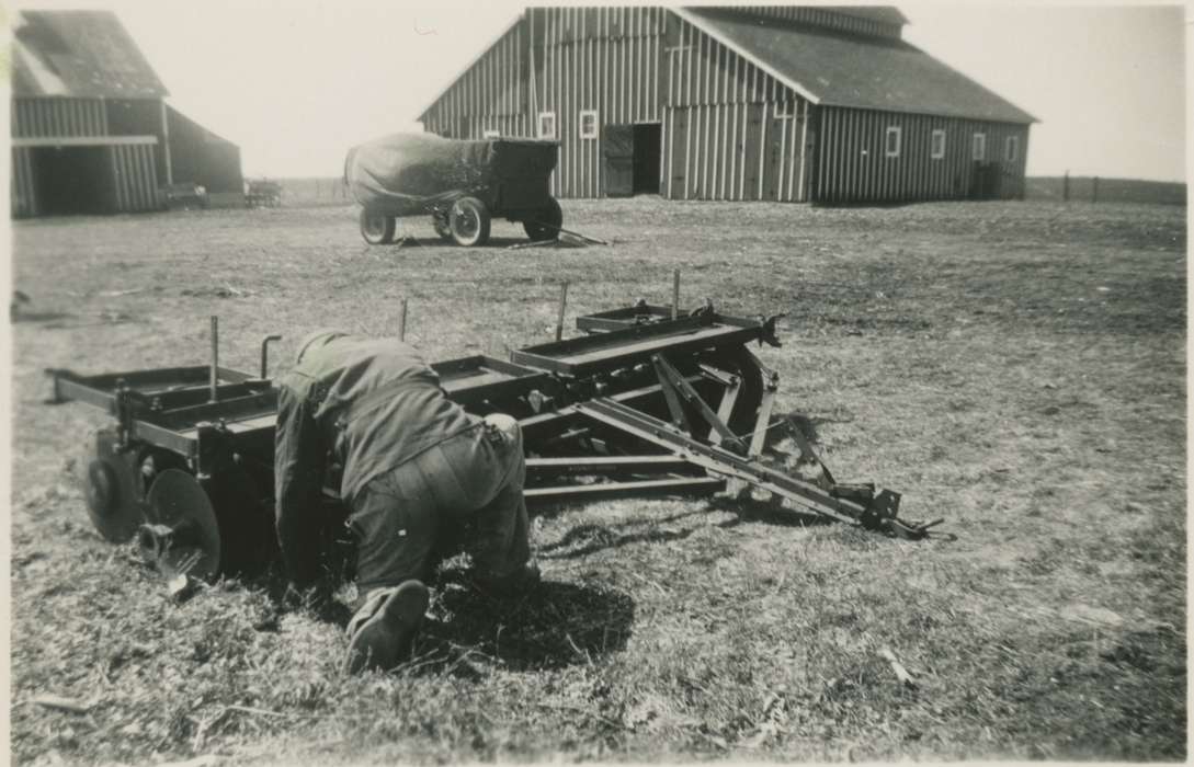 Iowa, history of Iowa, Lohrville, IA, Holland, John, farmer, Iowa History, Farming Equipment