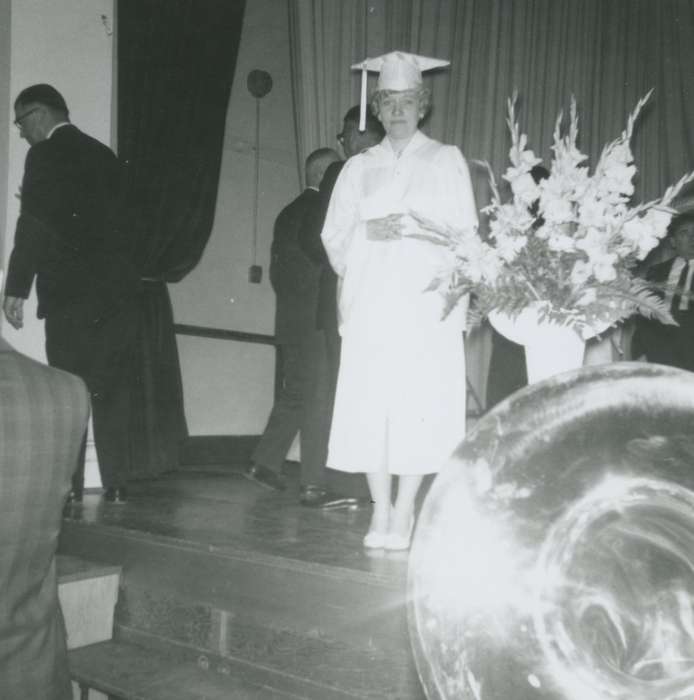 Jesup, IA, history of Iowa, Iowa History, cap and gown, Joblinske, Sandy, graduation, Iowa, Schools and Education, graduate, Portraits - Individual