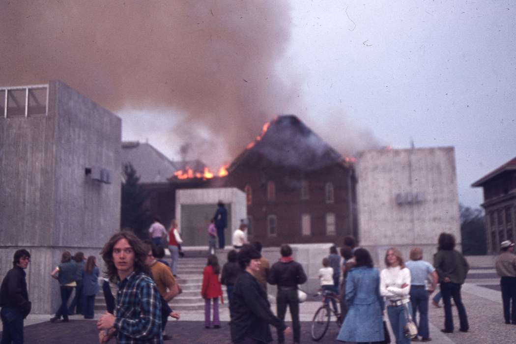 history of Iowa, UNI Special Collections & University Archives, Iowa, university of northern iowa, uni, old gilchrist, Iowa History, Schools and Education, fire, Cedar Falls, IA, Wrecks