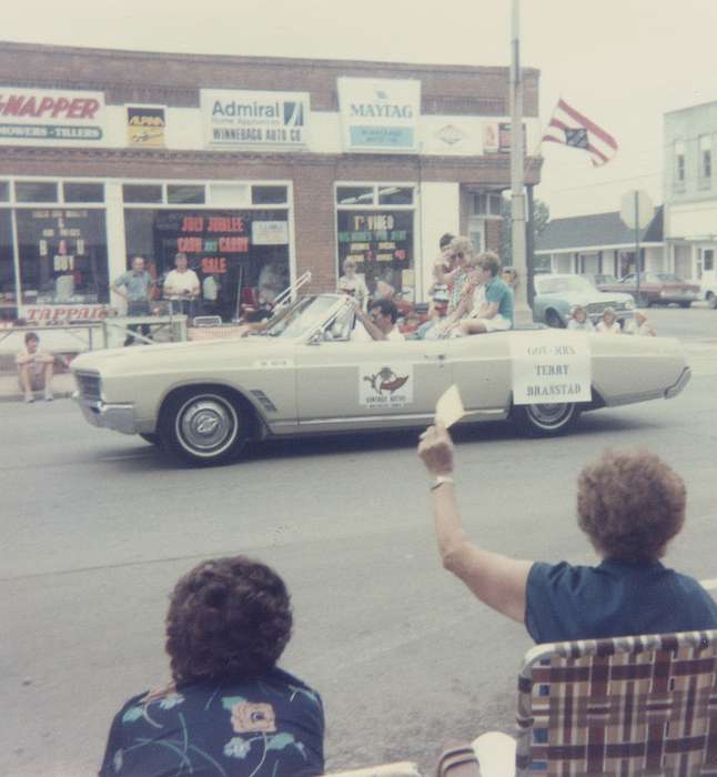politician, history of Iowa, Iowa History, parade, Motorized Vehicles, Businesses and Factories, Civic Engagement, politics, 4th of july, Liekweg, Amy, Holidays, Fairs and Festivals, terry branstad, Iowa, Cities and Towns, Shell Rock, IA