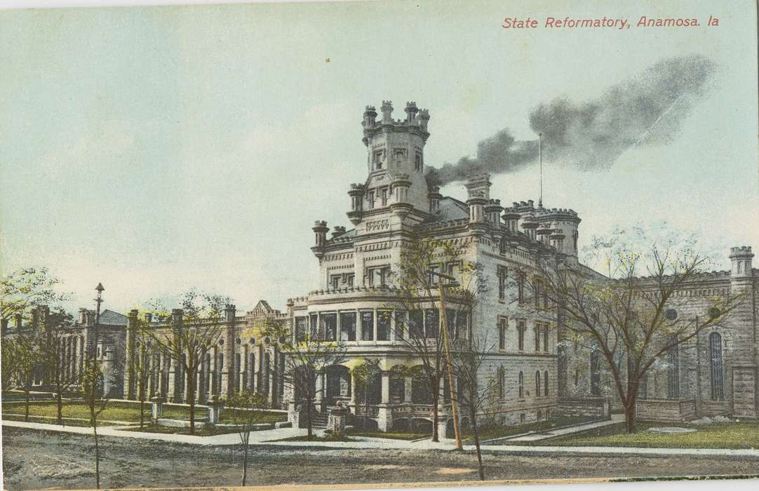 history of Iowa, Iowa, Iowa History, anamosa state penitentiary, Anamosa, IA, Prisons and Criminal Justice, Hatcher, Cecilia