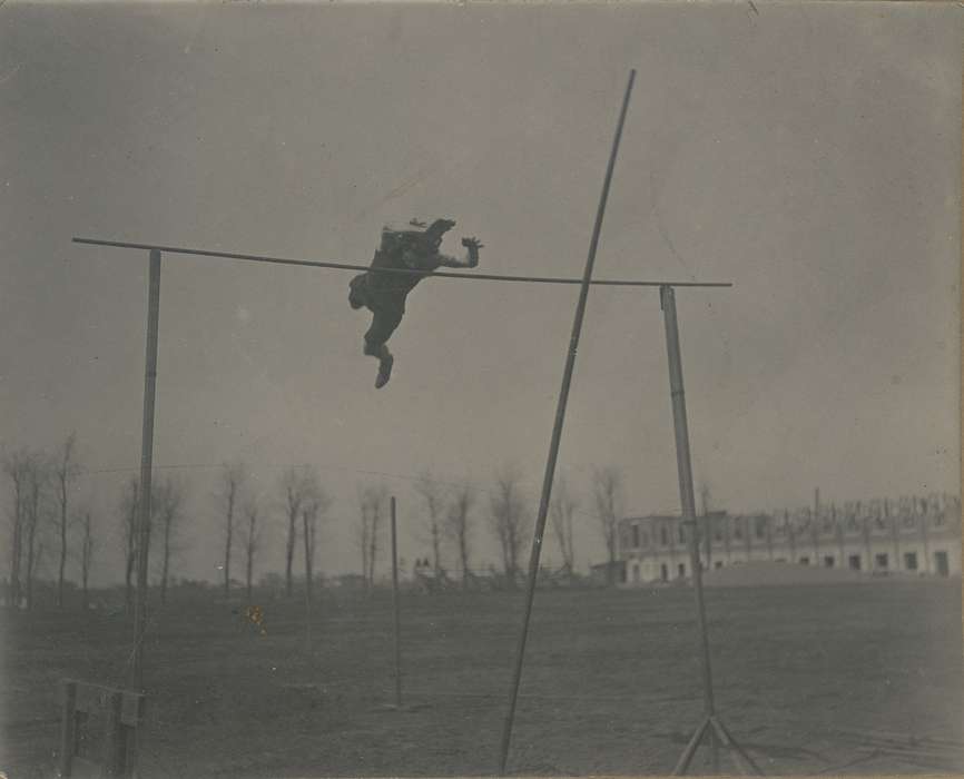 pole vault, iowa state normal school, history of Iowa, Iowa, uni, Cedar Falls, IA, track and field, University of Northern Iowa Museum, Sports, Iowa History, university of northern iowa, Outdoor Recreation, Schools and Education