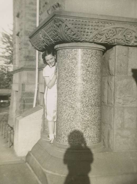 Campopiano Von Klimo, Melinda, history of Iowa, uniform, IA, Iowa History, Iowa, softball, pillar, Portraits - Individual