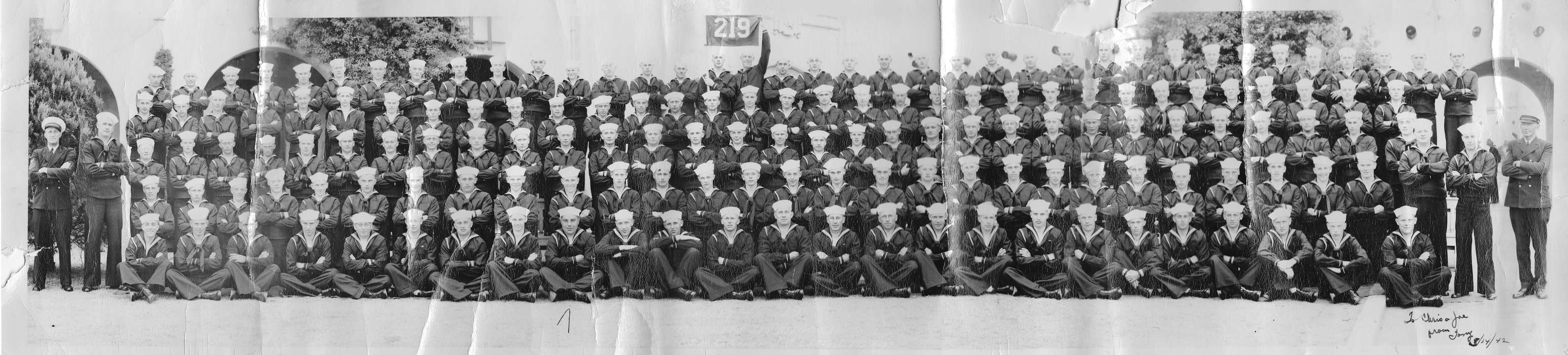 Portraits - Group, Military and Veterans, Campopiano Von Klimo, Melinda, history of Iowa, Iowa, Iowa History, navy