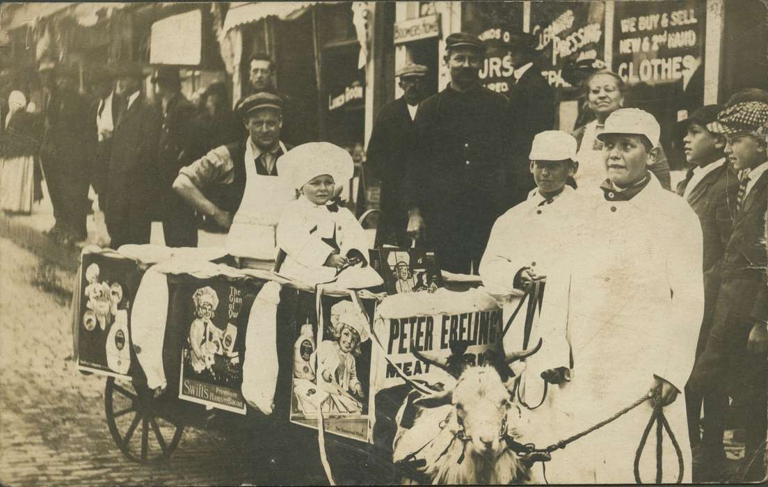 Food and Meals, Yezek, Peter, Iowa, goat, Animals, meat, Mason City, IA, Labor and Occupations, history of Iowa, Iowa History