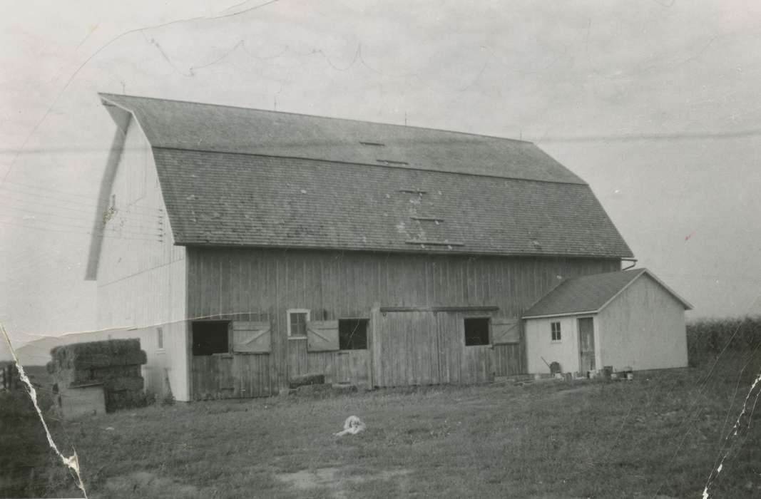 history of Iowa, Iowa History, IA, Sweeney, Rebecca, Barns, hay, Iowa, correct date needed