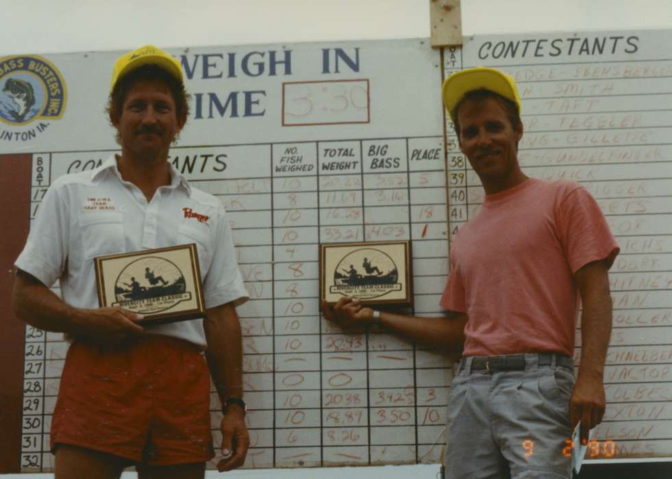 Portraits - Group, Grassi, Connie, history of Iowa, contest, Iowa History, fishing, Fairs and Festivals, Iowa, award, Alton, IL