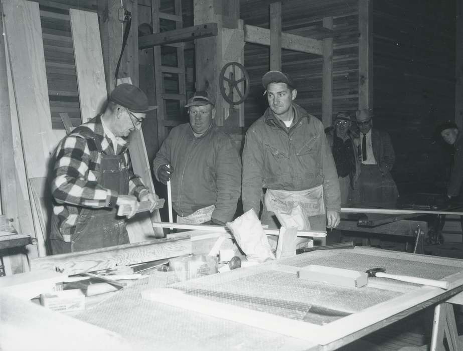 construction, history of Iowa, Waverly Public Library, working men, Iowa, carpentry, Iowa History, Labor and Occupations