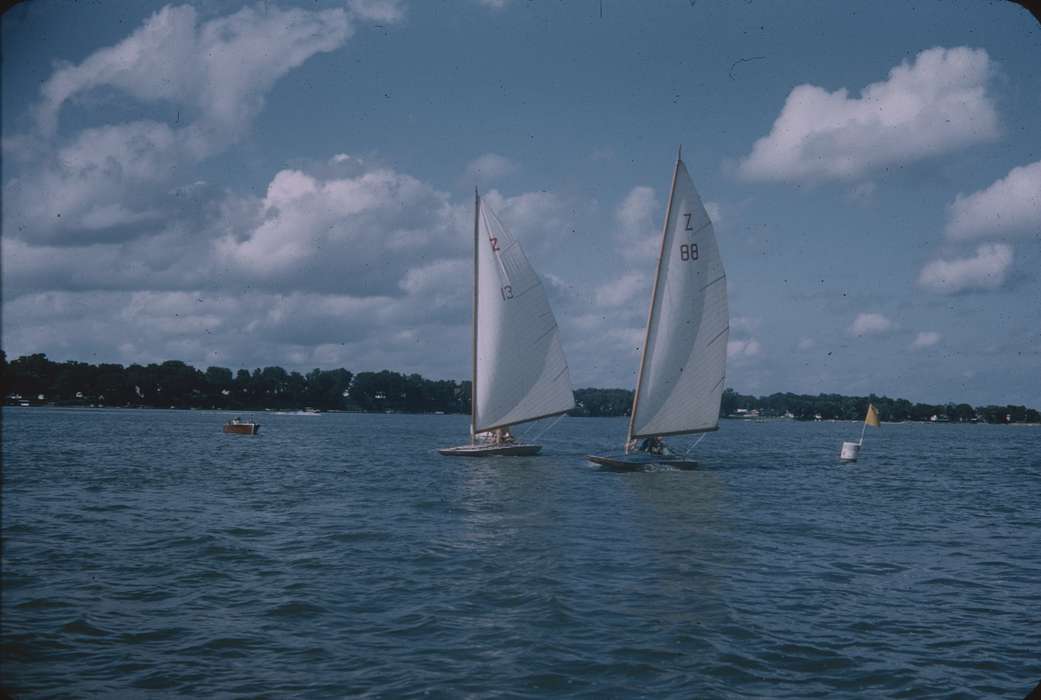 Clear Lake, IA, history of Iowa, Sack, Renata, Iowa History, summer, boating, number, clouds, Lakes, Rivers, and Streams, Iowa, Outdoor Recreation, boat, cloud, Leisure, sailboat