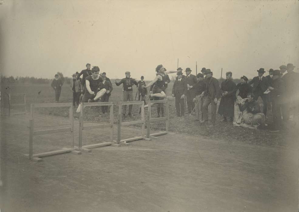 hurdles, iowa state normal school, history of Iowa, Iowa, uni, Cedar Falls, IA, track and field, University of Northern Iowa Museum, Sports, Iowa History, university of northern iowa, Schools and Education