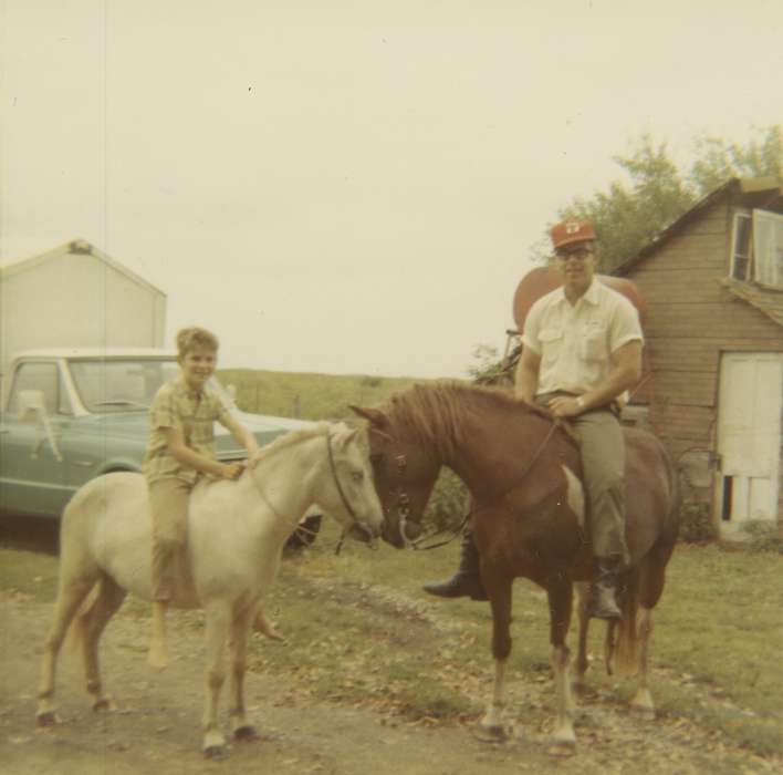 Portraits - Group, history of Iowa, Iowa History, Hale, Gina, Animals, Iowa, horse, Humboldt County, IA
