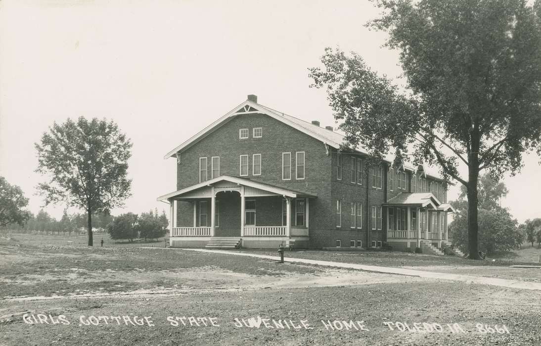 Iowa, history of Iowa, Toledo, IA, Palczewski, Catherine, Prisons and Criminal Justice, Iowa History, juvenile home