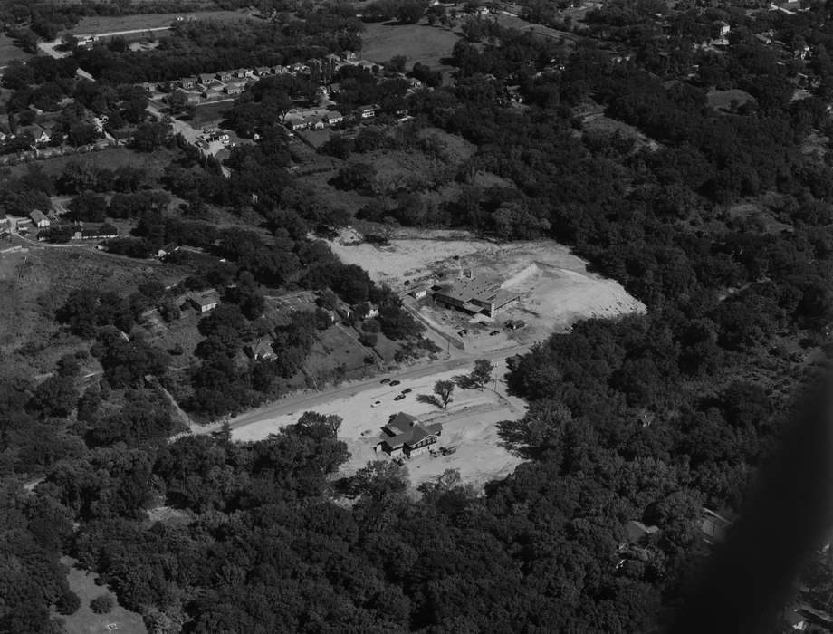 history of Iowa, Iowa History, Ottumwa, IA, Lemberger, LeAnn, Businesses and Factories, farm, Aerial Shots, Iowa, Cities and Towns, tree, construction