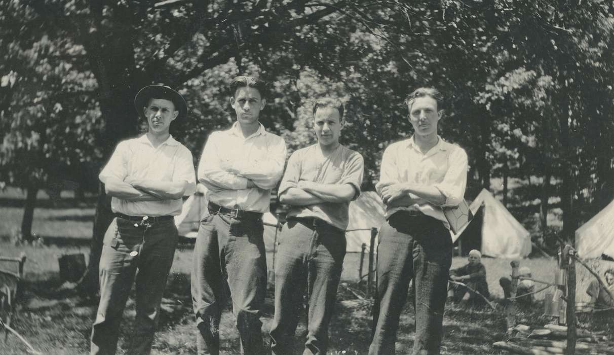 Portraits - Group, Lehigh, IA, boy scouts, history of Iowa, Iowa, Iowa History, McMurray, Doug