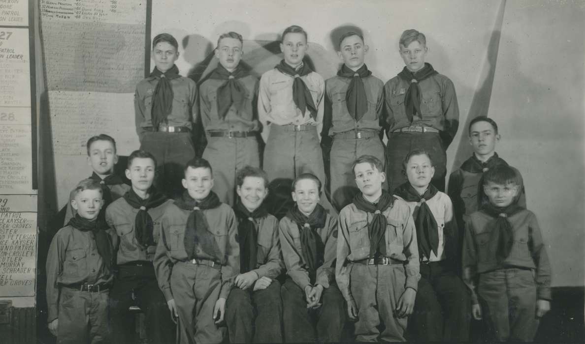 IA, history of Iowa, McMurray, Doug, Iowa, boy scouts, Children, Iowa History, Portraits - Group