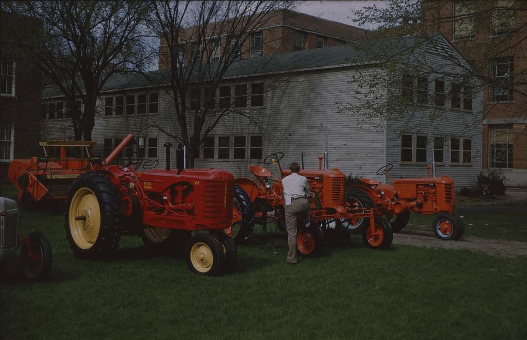 case tractor, isu, Ames, IA, tractor, Iowa History, veishea, Motorized Vehicles, iowa state university, Iowa, Sack, Renata, Farming Equipment, massey-harris, Fairs and Festivals, history of Iowa