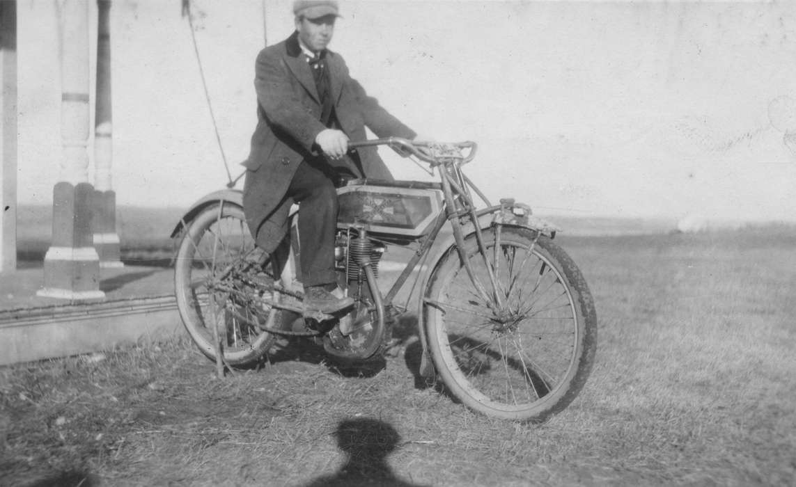 Mary, Buell, history of Iowa, Iowa, IA, Iowa History, Motorized Vehicles, motorcycle