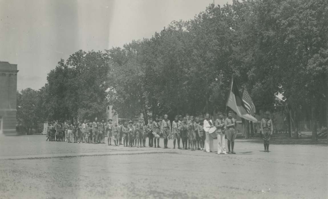 Iowa, boy scouts, history of Iowa, Children, Iowa History, Woodward, IA, McMurray, Doug