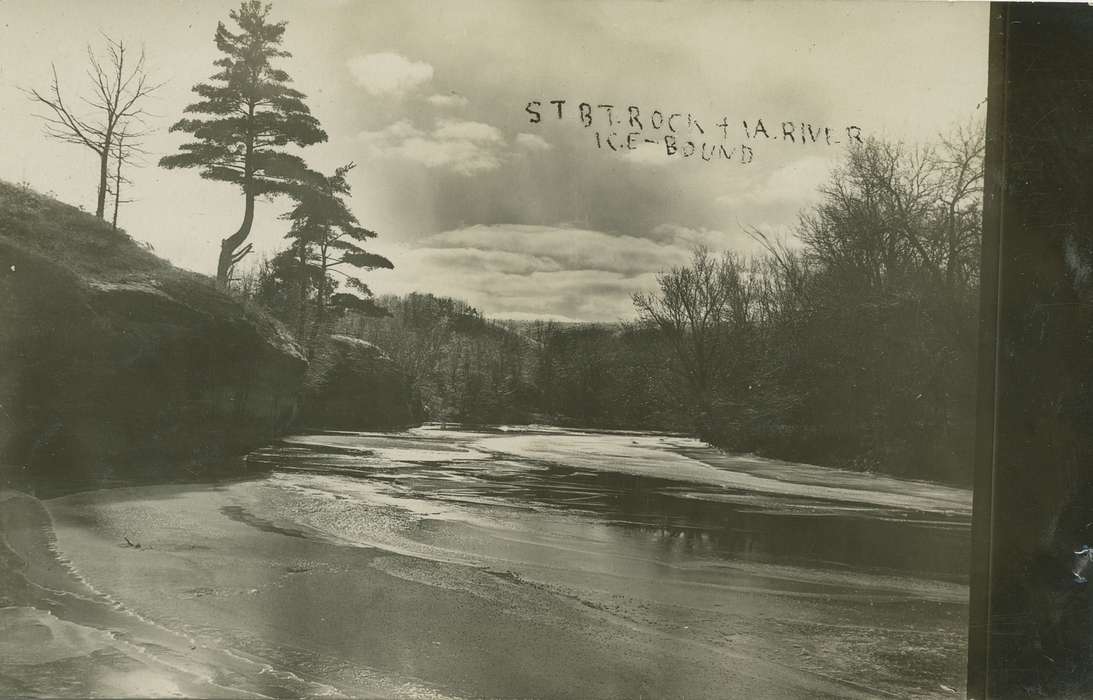 Landscapes, Steamboat Rock, IA, Iowa, Palczewski, Catherine, river, Lakes, Rivers, and Streams, Winter, history of Iowa, Iowa History