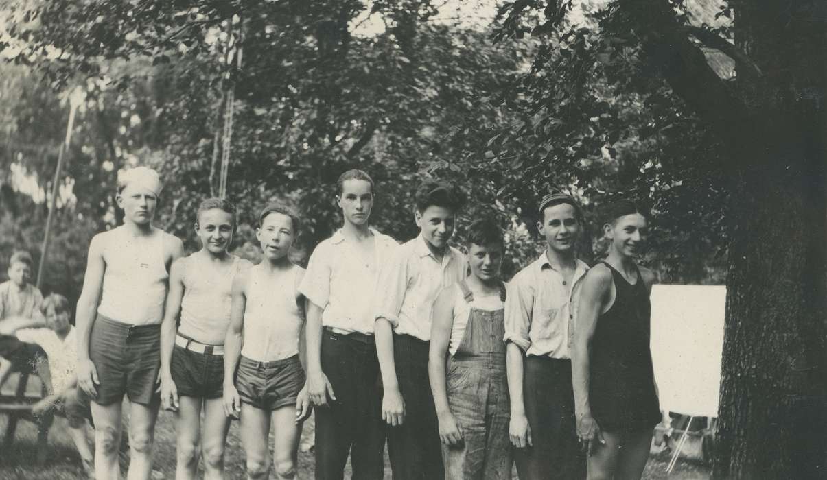 Portraits - Group, boy scouts, Lehigh, IA, McMurray, Doug, Iowa History, Iowa, history of Iowa