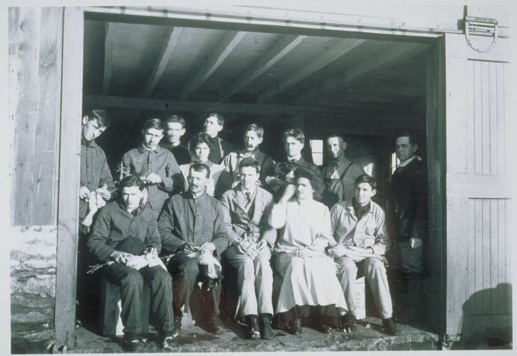 history of Iowa, Storrs, CT, Iowa History, Archives & Special Collections, University of Connecticut Library, Iowa