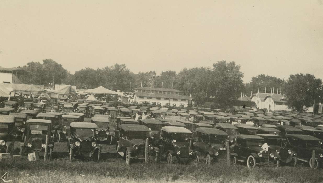 Waverly Public Library, history of Iowa, cars, Iowa History, Entertainment, Motorized Vehicles, fairgrounds, Waverly, IA, Fairs and Festivals, parking, Iowa, Leisure