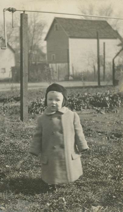 Iowa, Webster City, IA, hat, coat, McMurray, Doug, Children, history of Iowa, Iowa History