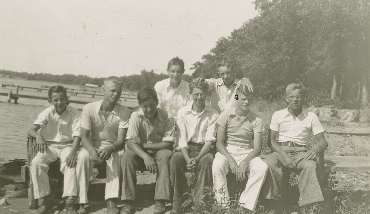 Portraits - Group, Iowa History, Lakes, Rivers, and Streams, Clear Lake, IA, Iowa, lake, McMurray, Doug, history of Iowa