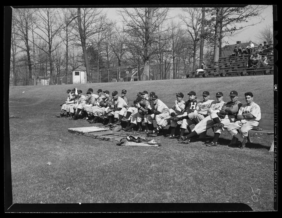 Archives & Special Collections, University of Connecticut Library, Iowa, baseball, Storrs, CT, history of Iowa, Iowa History