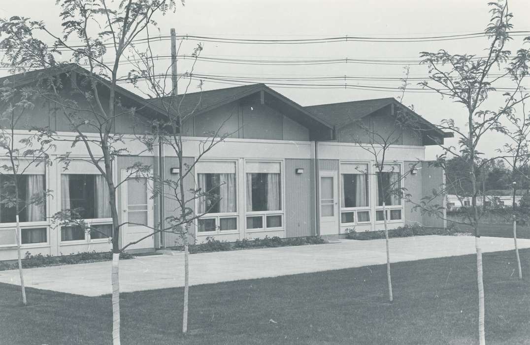 history of Iowa, Iowa History, Homes, Waverly, IA, Waverly Public Library, Iowa, trees