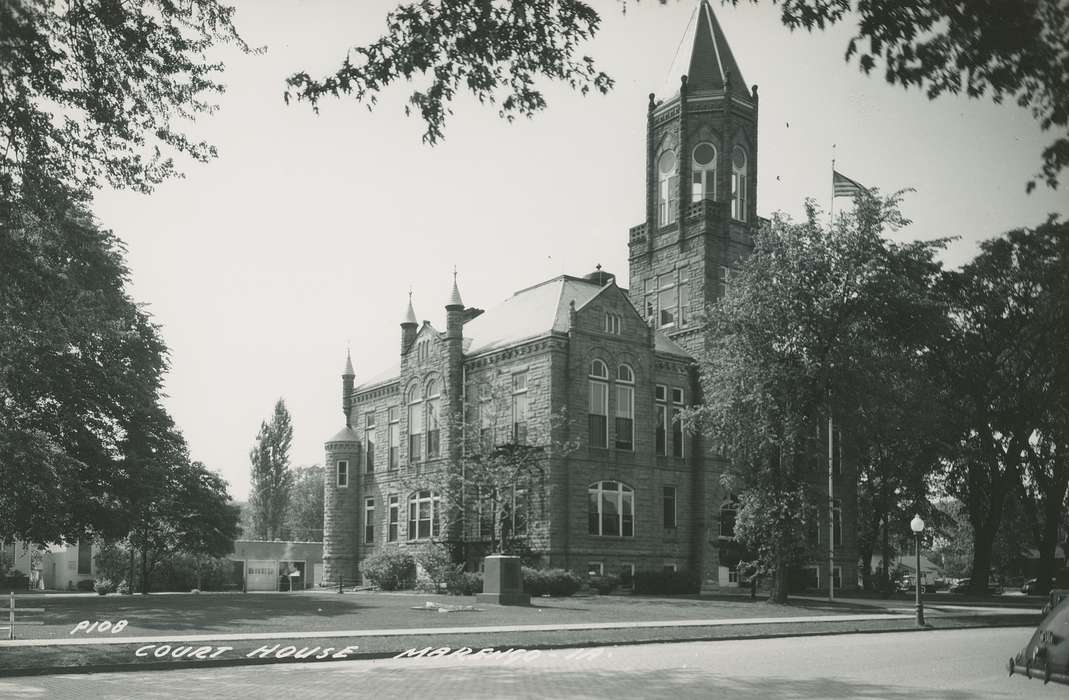 Dean, Shirley, Marengo, IA, history of Iowa, Iowa, Iowa History, Cities and Towns, courthouse