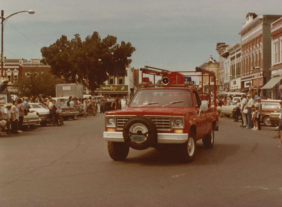 Fairs and Festivals, truck, history of Iowa, Motorized Vehicles, Iowa, parade, Albia, IA, Knospe, Mona, Iowa History