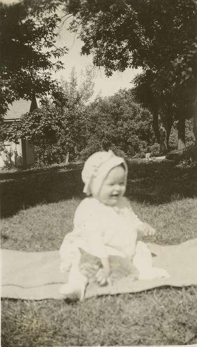 history of Iowa, Iowa, Iowa History, Beach, Rosemary, Hampton, IA, baby, Portraits - Individual
