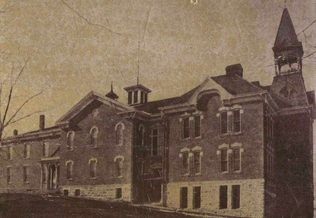 history of Iowa, Iowa, Anamosa, IA, Iowa History, Schools and Education, high school, Hatcher, Cecilia