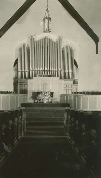 church, Iowa, Webster City, IA, organ, chapel, Religion, McMurray, Doug, history of Iowa, Iowa History