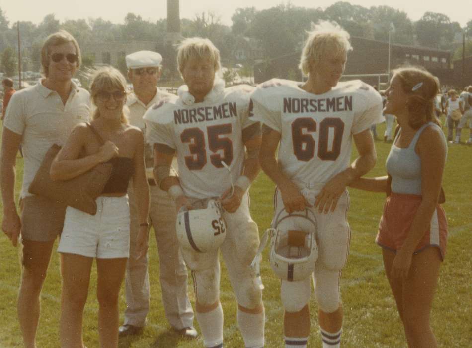 Portraits - Group, Iowa, luther college, Sacquitne, Ruth Ann, Schools and Education, football, Sports, Decorah, IA, history of Iowa, football players, Iowa History