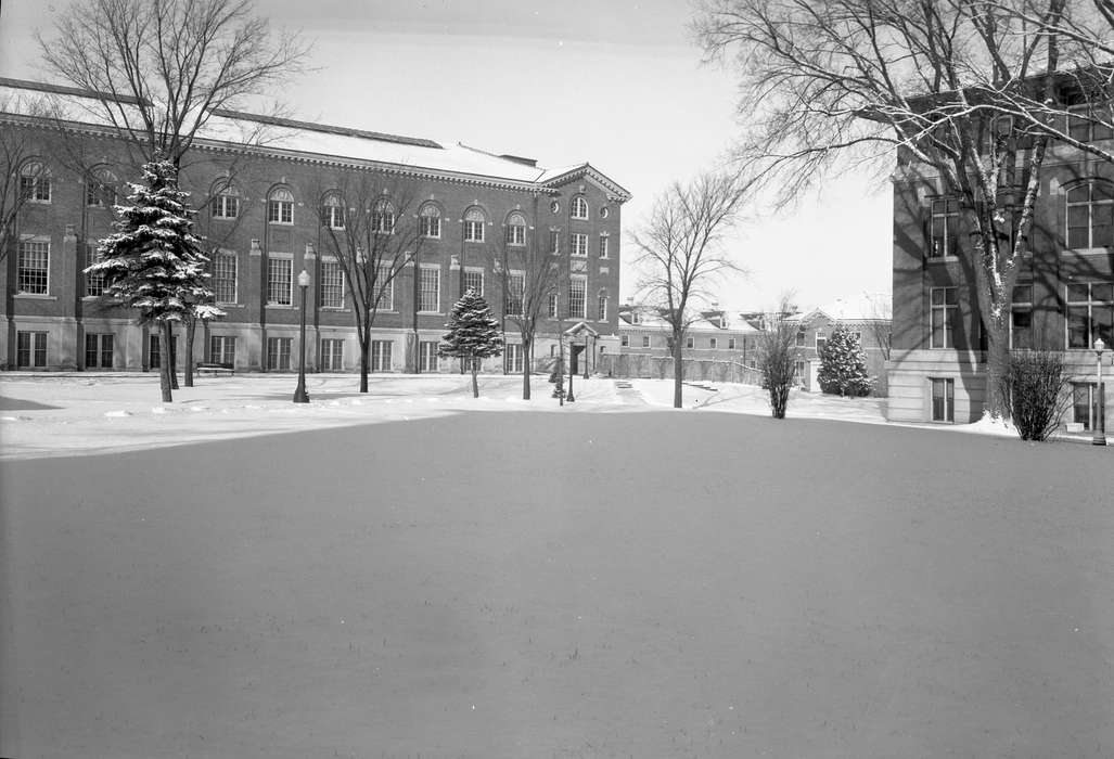 Cedar Falls, IA, history of Iowa, Iowa History, Winter, uni, iowa state teachers college, UNI Special Collections & University Archives, Iowa, Schools and Education, snow, university of northern iowa